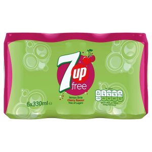 7up Free Cherry 6x330ml Wholesales